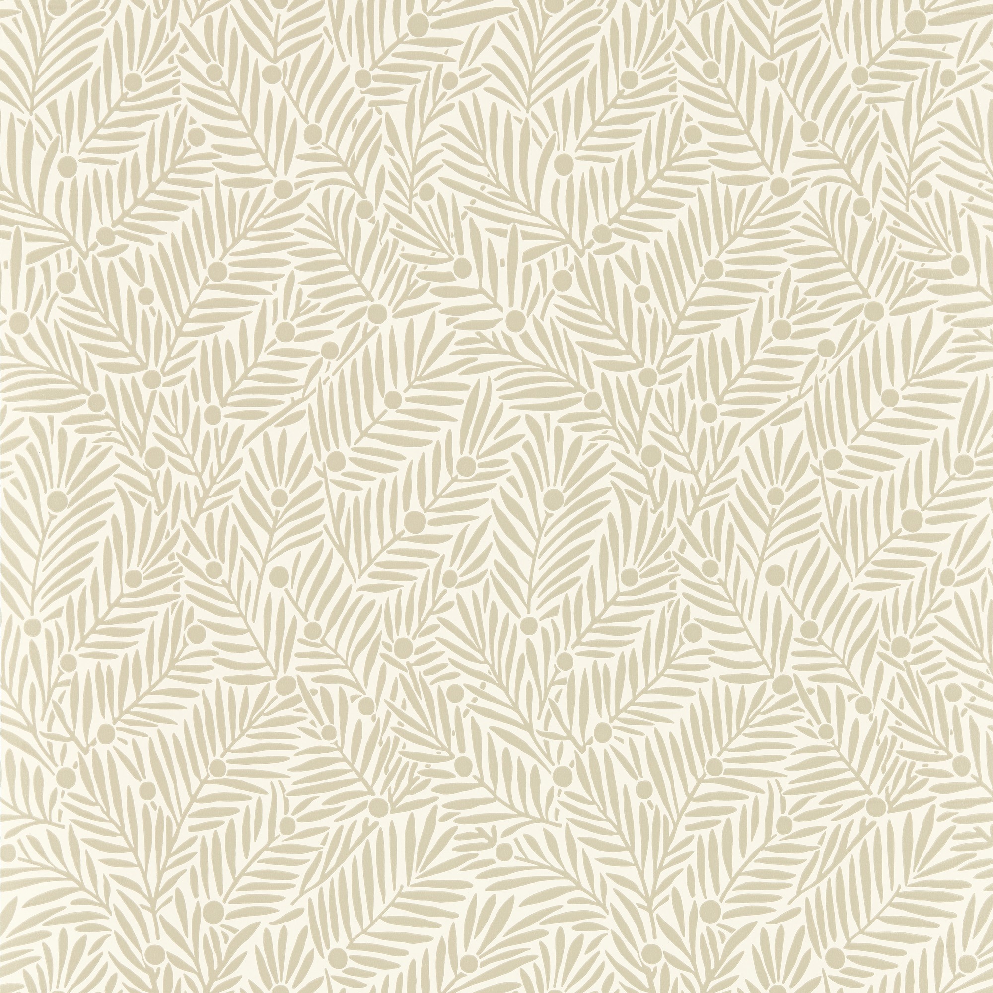 Yew And Aril Wallpaper 217347 By Morris Co In Rice Paper